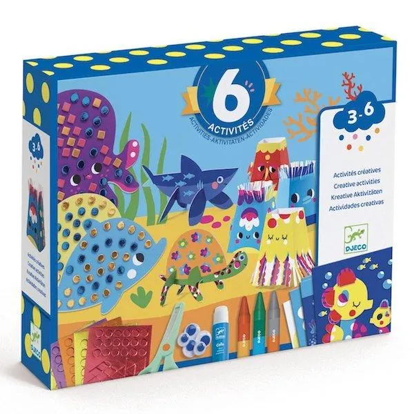 COFFRET MULTI ACTIVITES - LA MER ET SES PLAISIRS - DJECO