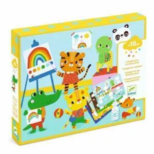 COFFRET COLLAGE POUR LES PETITS - MA JOURNEE - DJECO