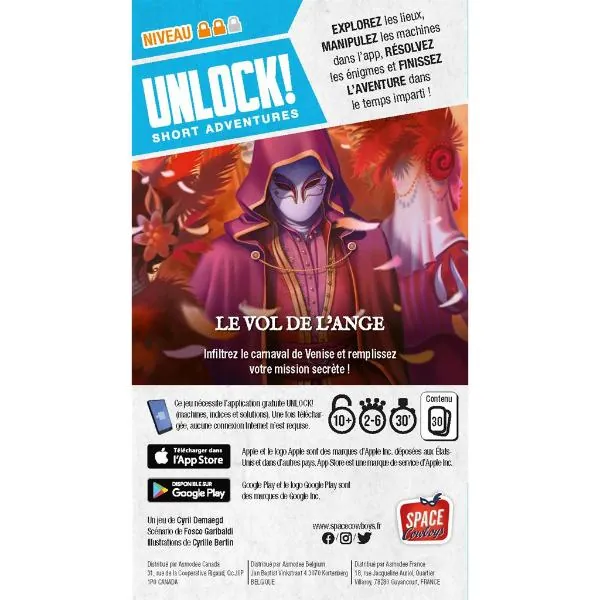 UNLOCK! SHORT ADV. - LE VOL DE L’ANGE