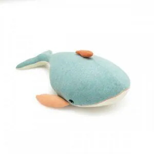 COUSSIN MOYENNE BALEINE BLEUE - L'OISEAU BATEAU