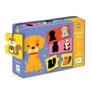 PUZZLE DJECO DUO OMBRES - 2 PIECES