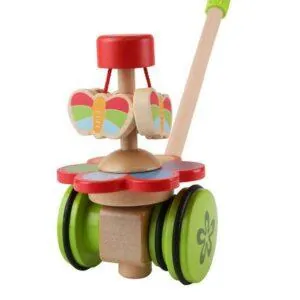 JOUET A POUSSER LES PAPILLONS DANSANTS - HAPE