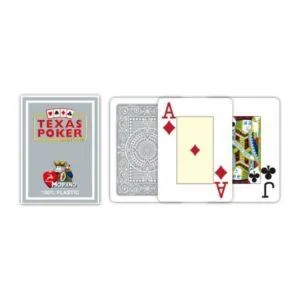 Texas Poker 2 Jumbo Index Grey