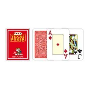 Texas Poker 2 Jumbo Index Red