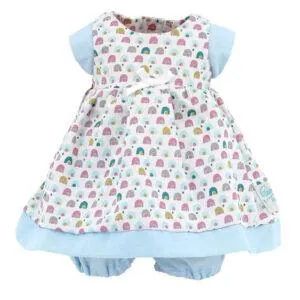 HABILLAGE POUPEE 36CM ARC EN CIEL - PETIT COLLIN