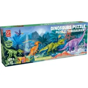 PUZZLE HAPE XXL : DINOSAURES - 200 PIECES