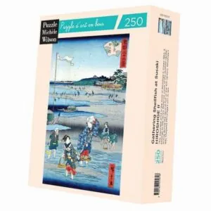 PUZZLE WILSON - HIROSHIGE II : PECHE AUX COQUILLAGES - 250 PIECES