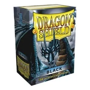 100 SLEEVESDRAGON SHIELD - BLACK