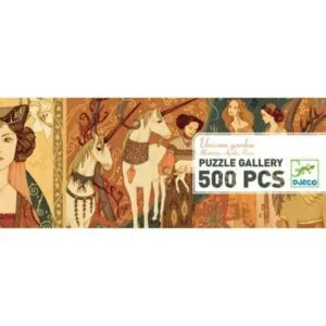 PUZZLE DJECO GALLERY : JARDIN DES LICORNES - 500 PIECES