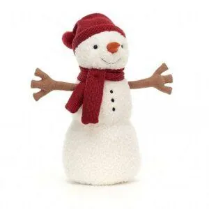 PELUCHE BONHOMME DE NEIGE ROUGE - JELLYCAT