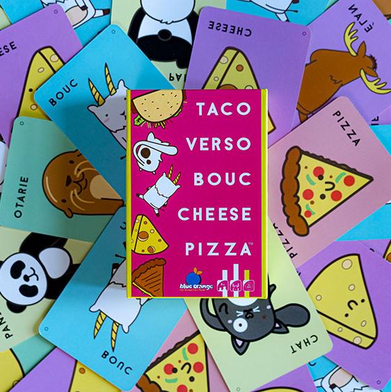 Taco Verso Bouc Cheese Pizza, le jeu qui vous retourne le cerveau ! - Les  anciens articles - Forum de Trictrac
