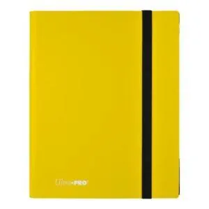 ULTRA PRO - PRO-BINDER A4 360 CARTES LEMON YELLOW