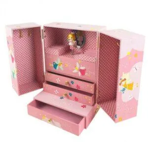 ARMOIRE MUSICALE PRINCESSE ROSE - TROUSSELIER