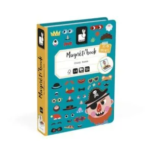 MAGNETI BOOK - CRAZY FACES GARCON - JANOD