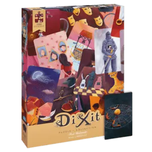 PUZZLE DIXIT - M. CARDOUAT : MELI-MELO ROUGE - 1000 PIECES
