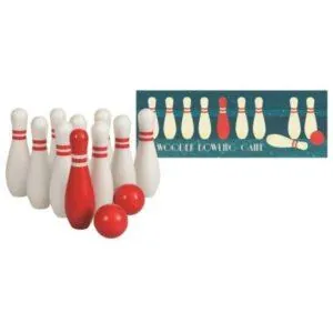 JEU DE BOWLING EN BOIS - EGMONT TOYS