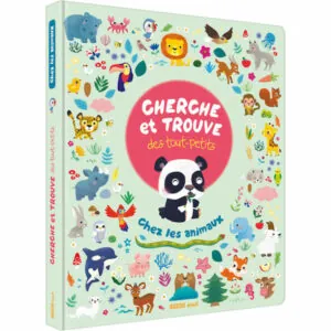 CHERCHE ET TROUVE DES TOUT PETITS : CHEZ LES ANIMAUX - AUZOU