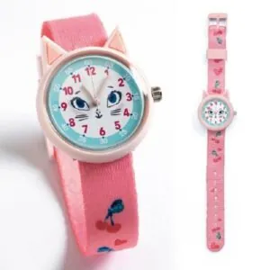 TICLOCK - MONTRE DES PETITS - CHAT - DJECO