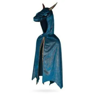 CAPE DE DRAGON BLEUE 7/8 ANS - GREAT PRETENDERS