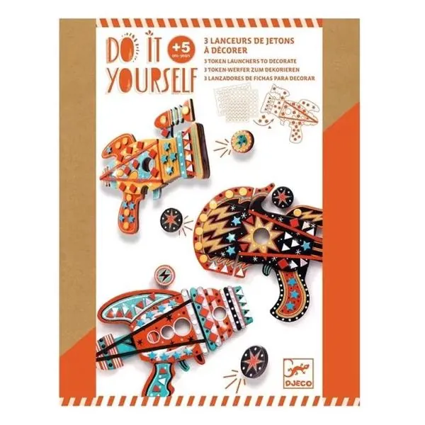 DIY MOSAIQUE LANCEUR DE JETON A DECORER - DJECO