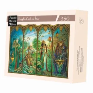 PUZZLE BOIS WILSON - F. MAGNIN : LES QUATRES VENTS - 350 PIECES