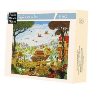 PUZZLE BOIS WILSON - A. THOMAS : L ARCHE DE NOE - 650 PIECES