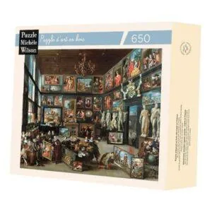 PUZZLE BOIS WILSON - W. VAN HAECHT : LA GALERIE DE CORNELIS - 650 PIECES