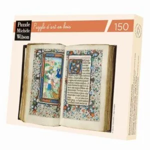 PUZZLE BOIS WILSON : SAINT GEORGES TUANT LE DRAGON - 150 PIECES