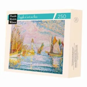 PUZZLE BOIS WILSON - SIGNAC : LE PHARE DE GROIX - 250 PIECES