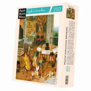 PUZZLE BOIS WILSON - BRUEGEL : INSTRUMENTS DE MUSIQUE - 250 PIECES