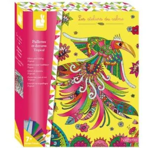 COFFRET PAILLETTES ET DORURES TROPICAL - JANOD