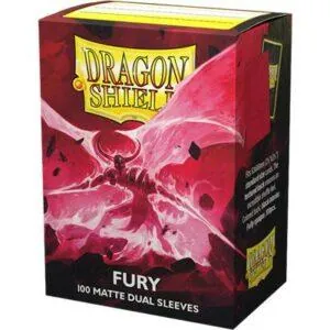 100 DRAGON SHIELD DUAL MATTE - FURY