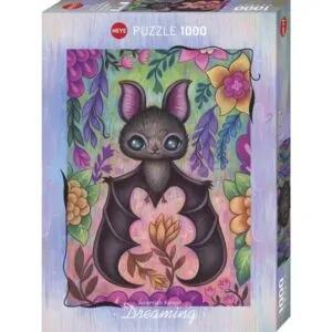 PUZZLE HEYE - DREAMING - J. KETNER : BEBE CHAUVE SOURIS - 1000 PIECES