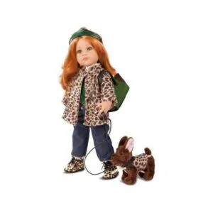 POUPEE HANNAH ET SON CHIEN - GOTZ