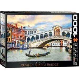 PUZZLE EUROGRAPHICS : PONT DU RIALTO VENISE - 1000 PIECES