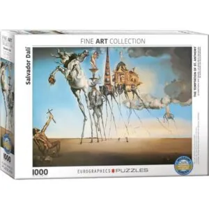 PUZZLE EUROGRAPHICS - BEAUX ARTS - S. DALI : LA TENTATION DE ST ANTOINE - 1000 PIECES