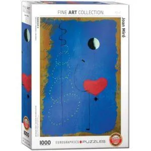 PUZZLE EUROGRAPHICS - BEAUX ARTS - J. MIRO : DANSEUSE 2 - 1000 PIECES