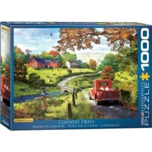 PUZZLE EUROGRAPHICS - D. DAVISON : BALADE EN CAMPAGNE - 1000 PIECES