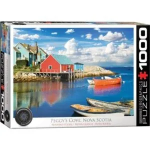 PUZZLE EUROGRAPHICS : PEGGYS COVE NOUVELLE ECOSSE - 1000 PIECES