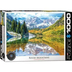 PUZZLE EUROGRAPHICS : MONTAGNES ROCHEUSES COLORADO - 1000 PIECES