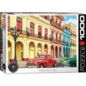 PUZZLE EUROGRAPHICS : HAVANA CUBA - 1000 PIECES