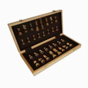 JEU D'ÉCHECS MAGNÉTIQUES PLIABLE 38CM