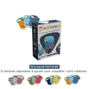 KIDYSTORIES RECHARGE POUR PROJECTEUR KIDYSLIDE : L'AVENTURE - KIDYWOLF