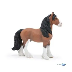 CHEVAL CLYDESDALE - PAPO