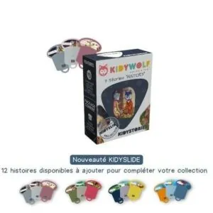 KIDYSTORIES RECHARGE POUR PROJECTEUR KIDYSLIDE : L'HISTOIRE - KIDYWOLF