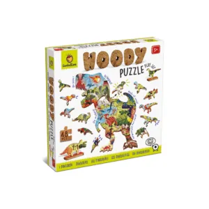 PUZZLE BOIS LUDATTICA : DINOSAURES - 48 PIECES
