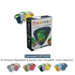 KIDYSTORIES RECHARGE POUR PROJECTEUR KIDYSLIDE : LA FONTAINE - KIDYWOLF