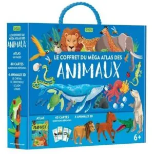 COFFRET SASSI - MEGA ATLAS DES ANIMAUX + MAQUETTES