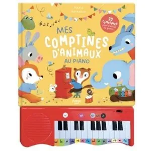 COMPTINES D'ANIMAUX AU PIANO - AUZOU
