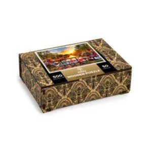 PUZZLE WOODEN CITY : VELOS D'AMSTERDAM - 505 PIECES